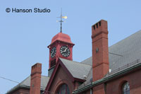 Wilton, NH - Clock and Weather Vane